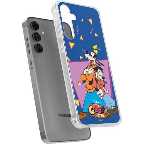 Disney Goofy and Max Galaxy S24 Plus Clear Case